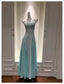 A Line Spaghetti Straps Prom Dress, Ankle Length Elegant Evening Gown CHP0462