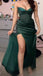 Dark Green Vintage Prom Party Dress Long Formal Evening Dress CHP0417