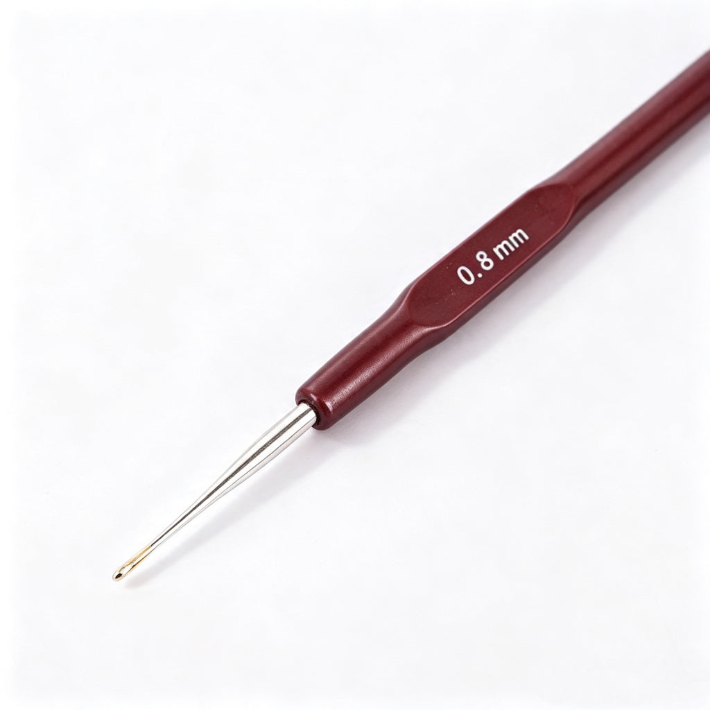 0.8mm Wire Crochet Hook for 0.2mm & 0.3mm Copper Wire Jewelry Making CHJ1013