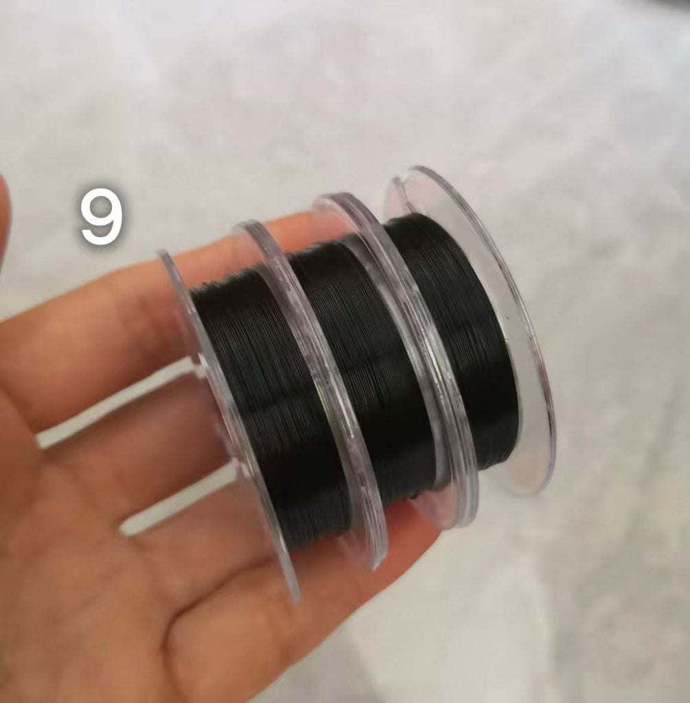 0.2mm Silver Plated Baked Color Copper Wire | 20m Spool, 20 Colors, Wire Crochet Jewelry Making DIY Craft Supplies CHJ1012