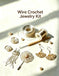 Wire Crochet Jewelry Making Kit with Tutorial Video, Learn 9 Styles, All‑in‑One DIY Jewelry Craft Set for Beginners CHJ1004