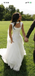 Simple Wedding Dresses Tulle Beach Wedding Bridal Gown CHW0209