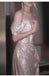 Off-the-Shoulder Red A-Line Sleeveless Long Prom Dress, Evening Gown CHP0336