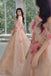 Princess Tulle Off The Shoulder Prom Dress With Flowers, Charming Tulle Party Gown CHP0292