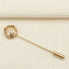 Mesh Disc Brooch Base Gold Silver Jewelry Findings for Wire Crochet CHJ1003