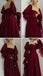 Elegant Long Prom Dress, Long Evening Gowns With Ruffles CHP0442
