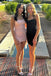 Pink Tulle Sweetheart Homecoming Dress, A Line New Arrival Prom Gown CHP0452