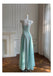 A Line Spaghetti Straps Prom Dress, Ankle Length Elegant Evening Gown CHP0462