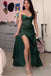 Dark Green Vintage Prom Party Dress Long Formal Evening Dress CHP0417