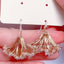 Handmade Wire Wrapped Ginkgo Leaf Earring (Tutorial + Material Kit), DIY Jewelry Kit CHJ1018