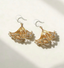 Handmade Wire Wrapped Ginkgo Leaf Earring (Tutorial + Material Kit), DIY Jewelry Kit CHJ1018