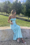 Spaghetti Straps Long Prom Dress,Long Evening Gowns CHP0440