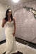 Stunning Spaghetti Straps Mermaid Lace Boho Bride Dress, Wedding Gown CHW0191