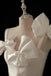 Short Ivory A-Line Homecoming Dress With Bowknot, Cute Party Dress chh0164