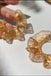 Handcrafted Wire Crochet Earrings – Gold & Silver Copper Hoops