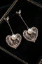 Wire Crochet Heart Pearl Earrings Making Kits, Full Material Pack + Free Video Tutorial CHJ1010