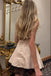 Chic Strapless Short Party Dress, Homecoming Dress With Bow CHH0194