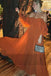Off-the-Shoulder Classic Chiffon Evening Dresses With Ruffles, A Line Long Prom Gowns CHP0415