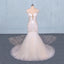 Gorgeous Mermaid Tulle Wedding Dress, Chapel Train Long Bridal Gown UQ2303