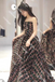 Gorgeous A-Line Shiny Sequins Strapless Prom Dress, Sparkly Formal Gown CHP0176