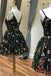 Black Spaghetti Strap Lace Homecoming Dress Cheap Tulle Homecoming Dress with Lace UQ1879