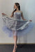 Sparkly Strapless Homecoming Dress with Tulle, New Sequin Homecoming Dresses chh0123