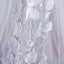 A Line Sweetheart Tulle Appliqued Wedding Dress, Strapless Tulle Bridal Dresses UQ2349