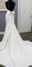 Mermaid Spaghetti Straps Beach Wedding Dresses With Bowknot, Bridal Gown CHW0156