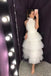 Gorgeous Ankle-Length Halter Tulle Prom Dress With Layers ,Tulle Formal Gown CHP0164