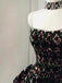 Gorgeous A-Line Shiny Sequins Strapless Prom Dress, Sparkly Formal Gown CHP0176