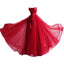 New Arrival A Line Strapless Bowknot Long Formal Prom Dress, Charming Evening Party Dress CHP0068