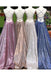 Sparkly A Line Prom Dresses, Spaghetti Straps Split Evening Dresses chp0007
