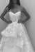 A-Line Hi-Lo Sweetheart Exquisite Wedding Dresses, Fancy Lace Newest Bridal Gowns With Applique CHW0001