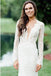 Elegant Mermaid Wedding Dresses Backless Long Sleeve Lace Wedding Gown UQ2056