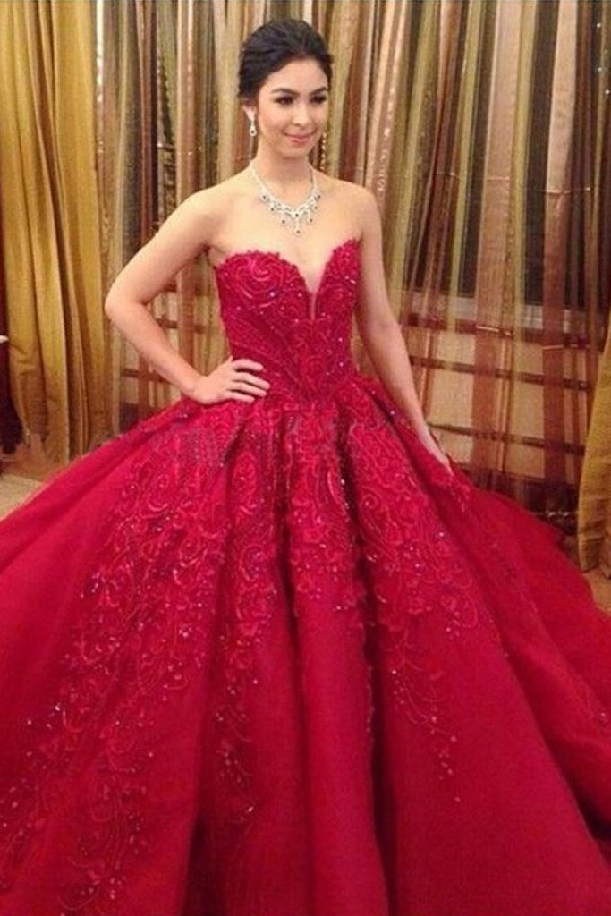 puffy red quinceanera dresses Delicate Burgundy Quinceanera Dresses Cap Sleeve Lace Appliques Tulle Puffy Ball Gown 2018 Sweet 16 Dress
