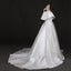 Gorgeous Strapless Ball Gown Long Wedding Dresses, Off the Shoulder Bridal Dresses UQ2289