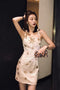 Sheath Straps Sexy Short Party Dresses, Sparkly Mini Sheath Homecoming Dresses UQ1964