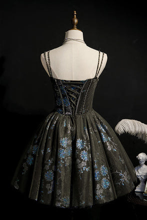 Glitter A Line Sweetheart Short Homecoming Dresses, Gorgeous Short Party Gown chh0133