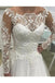 Puffy Wedding Dress with Long Sleeves, Gorgeous Tulle Bridal Dress with Beads UQ1798
