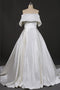 Gorgeous Strapless Ball Gown Long Wedding Dresses, Off the Shoulder Bridal Dresses UQ2289