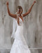 Backless Bohemian Mermaid Mermaid Beach Wedding Dress, Bridal Gown CHW0122