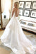 White Sapghetti Straps Beach Wedding Dress, Sexy Simple Boho Wedding Gowns UQ1790