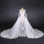 Gorgeous Long Sleeves Long Wedding Dresses, V Neck Long Bridal Dresses UQ2288